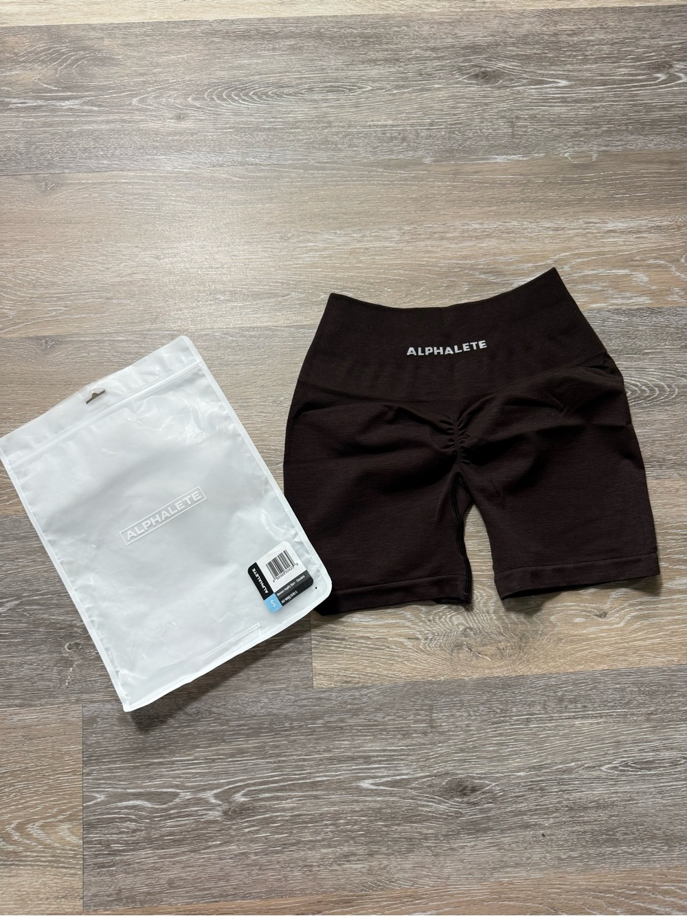 Alphalete Amplify Shorts - Chocolate